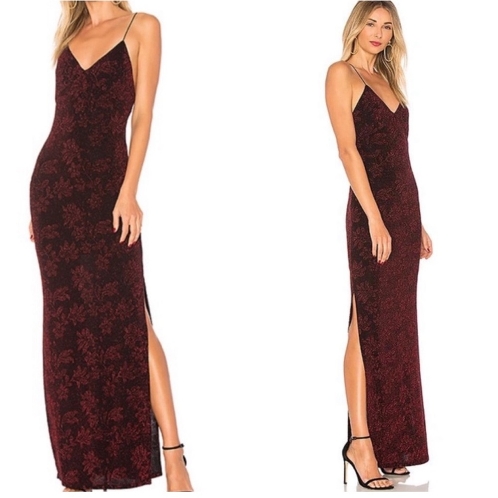 House of Harlow 1960 x REVOLVE Rae Crossback Dress in Garnet